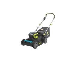 Yardworks 48V Brushless 17-inch Cordless Push Lawn Mower with Battery & Charger for Laval Homes