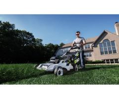 EGO POWER+ 56V Cordless 21-inch Push Lawn Mower with Battery & Charger for Laval Gardens