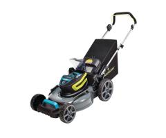 Yardworks 48V Cordless Brushless Push Lawn Mower, 20-in with Battery & Charger - Ideal for Laval