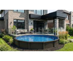 Trevi Vega Above-Ground Pool in Laval | Durable, Recyclable & Semi-Inground Options