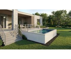 Trévi Millenium In-Ground Pool | Modern Reinforced Concrete Design for Laval Homes