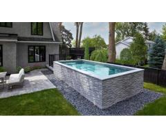 Trevi Futura Free-Standing Pool - Customizable Modern Luxury for Laval Homes