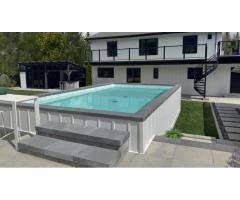 Trevi Futura Free-Standing Pool - Customizable Modern Luxury for Laval Homes