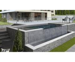 Trevi Infinity Overflow Pool | Modern Design & Durable Luxury for Laval Homes