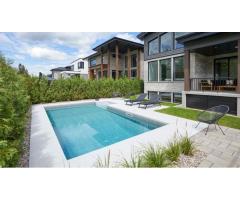 Affordable Trevi Acero Steel In-Ground Pools in Laval | Custom Sizes & Expert Installation