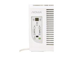 NOMA Digital 8,000 BTU Window Air Conditioner with Remote Control | Efficient 4-Way Cooling for Lava