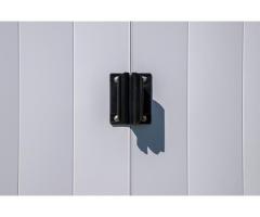 Arrow Driftwood 10x10 Grey Metal Shed for Durable Outdoor Storage in Laval