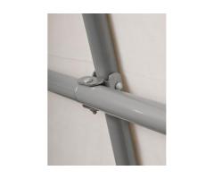 Durable ShelterLogic 8x8 All-Steel Frame Storage Shed – Ideal for Laval Outdoor Gear Protection