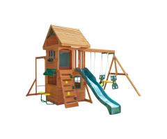 KidKraft Ridgeview Deluxe Clubhouse Playset - Premium Swing Set for Kids in Laval