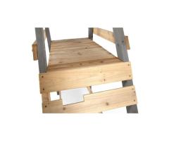 Plum Tamarin Outdoor Climbing Frame & Double Swing Set | Kids' Play Centre in Laval