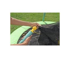 Bestway Xtreme Air Round 8-ft Kids Outdoor Trampoline with Enclosure for Laval Families