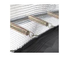 Skywalker Trampolines 8-ft Round Green Backyard Trampoline with Safety Enclosure for Laval