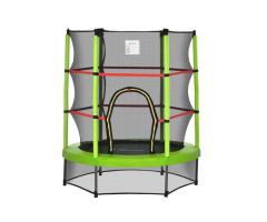 Outsunny 55-inch Indoor Kid Trampoline with Safety Net | Fun & Safe Play in Laval