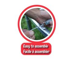 Trainor Sports 8-ft Round Trampoline with Enclosure | Ultimate Backyard Fun in Laval