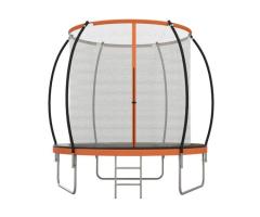 Soozier 10-ft Outdoor Trampoline with Safety Enclosure & Ladder – Ideal for Active Families in L