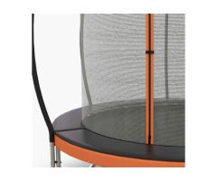 Soozier 10-ft Outdoor Trampoline with Safety Enclosure & Ladder – Ideal for Active Families in L