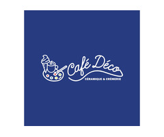 Café Déco Céramique - Laval: Paint-Your-Own-Pottery & Artisanal Ice Cream | Parties & Groups