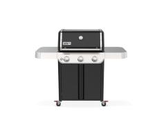 Weber Genesis E-315 Propane Gas BBQ Grill in Black - 3 Burners for Laval