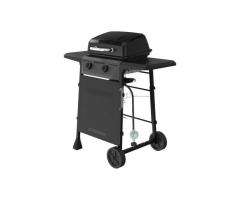 Megamaster 2-Burner Propane Gas Grill in Graphite Black - Perfect for Laval