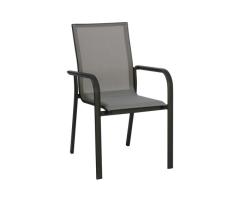 Club Piscine Atlantis 7-Pc Patio Set | 35x63" Ceramic Table & 6 Aluminum Chairs