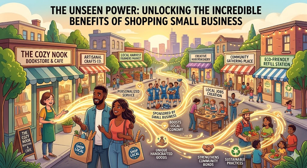 The Unseen Power: Unlocking the Incredible Benefits of Shopping Small Business
